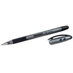 AbilityOne 7520014220318 SKILCRAFT 100 Ballpoint Pen, Stick, Medium 1 mm, Black Ink, Gray/Black Barrel, Dozen