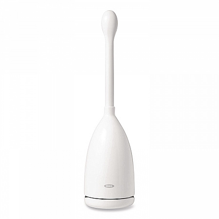 Good Grips Nylon Toilet Brush with Canister, White (12241600)