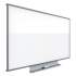 Quartet Silhouette Total Erase Whiteboard, 74 x 42, Charcoal Aluminum Frame (C7442C)