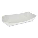 Pactiv PAPER HOT DOG TRAY WITH PERFORATIONS, 7.04 X 1.75 X 1.43, WHITE, 1,000/CARTON (DDOGTPAC)