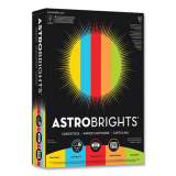 Astrobrights Color Cardstock, 65 lb, 8.5 x 11, Assorted Colors, 1,250/Pack (98751)