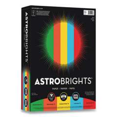 Astrobrights Color Paper, 24 lb, 8.5 x 11, Assorted Eco Colors, 500 Sheets/Ream (22226)
