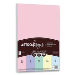 Astrobrights Color Cardstock, 65 lb, 8.5 x 11, Assorted Pastel Colors, 50/Pack (91803)