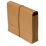AbilityOne 7520014376365 SKILCRAFT Expanding File A-Z, 15" Expansion, 21 Sections, 1/21-Cut Tab, Letter Size, Brown