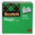 Scotch Magic Tape Refill, 1" Core, 0.75" x 83.33 ft, Clear (8101K)