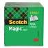 Scotch Magic Tape Refill, 3" Core, 0.75" x 72 yds, Clear, 2/Pack (8102P3472)