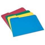 AbilityOne 7530014840006 SKILCRAFT Color File Folder Set, 1/3-Cut Tabs, Letter Size, Assorted, 24/Pack