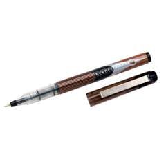 AbilityOne 7520015068495 SKILCRAFT Liquid Magnus Roller Ball Pen, Stick, Fine 0.7 mm, Black Ink, Clear/Black Barrel, Dozen