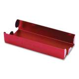 CONTROLTEK Metal Coin Tray, Pennies, Stackable, 3.5 x 10 x 1.75, Red (560065)