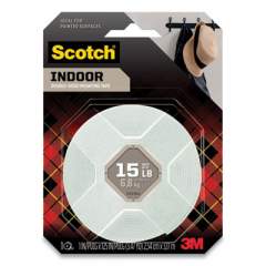 Scotch Permanent High-Density Foam Mounting Tape, Holds Up to 15 lbs, 1 x 125, White (314SMED)
