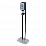 CS8 Hand Sanitizer Floor Stand with Dispenser, 1,200 mL, 13.5 x 5 x 28.5, Graphite (7418DS)