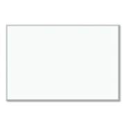 U Brands Melamine Dry Erase Board, 72 x 48, White Surface, Silver Frame (033U0001)