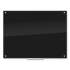 U Brands Glass Dry Erase Board, 48 x 36, Black Surface (171U0001)