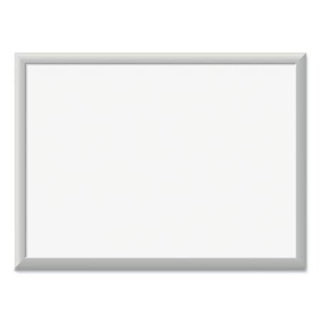 U Brands Magnetic Dry Erase Board with Aluminum Frame, 24 x 18, White Surface, Silver Frame (070U0001)
