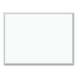 U Brands Melamine Dry Erase Board, 48 x 36, White Surface, Silver Frame (032U0001)