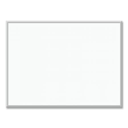 U Brands Melamine Dry Erase Board, 48 x 36, White Surface, Silver Frame (032U0001)
