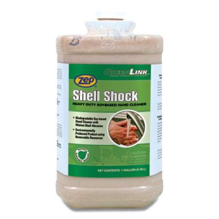 Zep Shell Shock Heavy Duty Soy-Based Hand Cleaner, Cinnamon, 1 gal Bottle (318524EA)