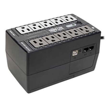 Tripp Lite ECO Series Energy-Saving Standby UPS, USB, 10 Outlets, 550 VA, 316 J (ECO550UPS)