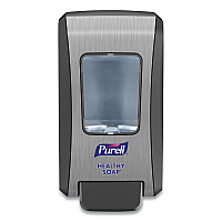 FMX-20 Soap Push-Style Dispenser, 2,000 mL, 6.5 x 4.65 x 11.86, Graphite/Chrome, 6/Carton (523406CT)