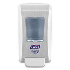 PURELL FMX-20 Soap Push-Style Dispenser, 2,000 mL, 6.5 x 4.65 x 11.86, White/Chrome, 6/Carton (523006CT)