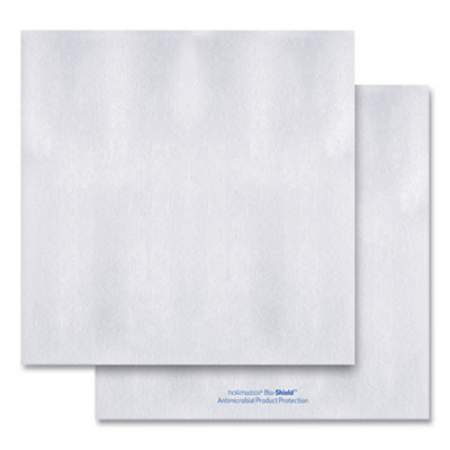 Hoffmaster Bio-Shield Dinner Napkins, 1-Ply, 17 x 17, 8.5 x 8.5 Folded, White, 300/Carton (253264)