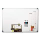 Quartet Euro-Style Magnetic Dry-Erase Aluminum Frame Boards, 36 x 24, Aluminum Frame (79378)