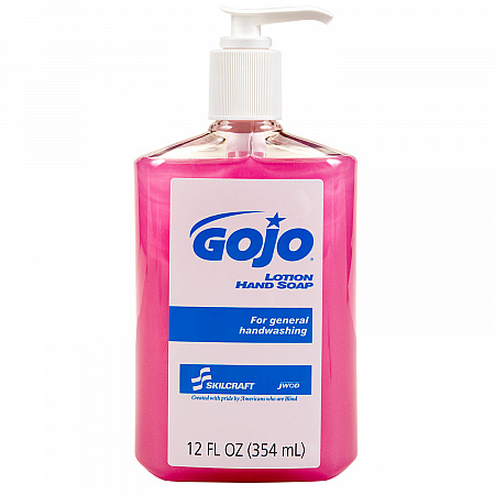 8520015220839, SKILCRAFT GOJO Lotion Soap, Waterfall Scent, 12 oz, 12/Box (5220839)
