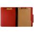 AbilityOne 7530015234594 SKILCRAFT Classification Folder, 1 Divider, Letter Size, Earth Red