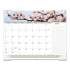 AT-A-GLANCE Floral Panoramic Desk Pad, Floral Photography, 22 x 17, White/Multicolor Sheets, Clear Corners, 12-Month (Jan-Dec): 2022 (89805)