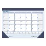 House of Doolittle Recycled Contempo Desk Pad Calendar, 22 x 17, White/Blue Sheets, Blue Binding, Blue Corners, 12-Month (Jan to Dec): 2022 (151)