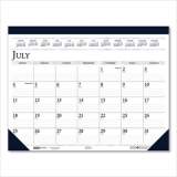 House of Doolittle 100% Recycled Academic Desk Pad Calendar, 14-Month, 22 x 17, 2021-2022 (155HD)