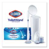 Clorox Toilet Wand Disposable Toilet Cleaning Kit: Handle, Caddy and Refills, 6/Carton (03191CT)