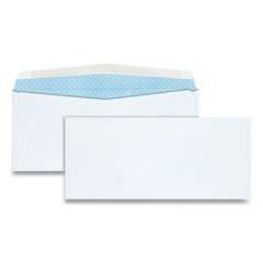 Quality Park Business Envelope, #10, Commercial Flap, Gummed Closure, 4.13 x 9.5, White, 500/Box (90030)