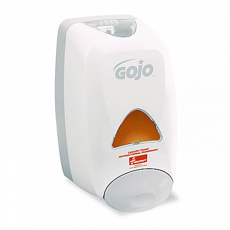 4510015512864, SKILCRAFT GOJO FMX-12 Antibacterial Handwash Dispenser, 1,250 mL, 6.1 x 5.1 x 10.6, Dove Gray, 6/Box (5512864)