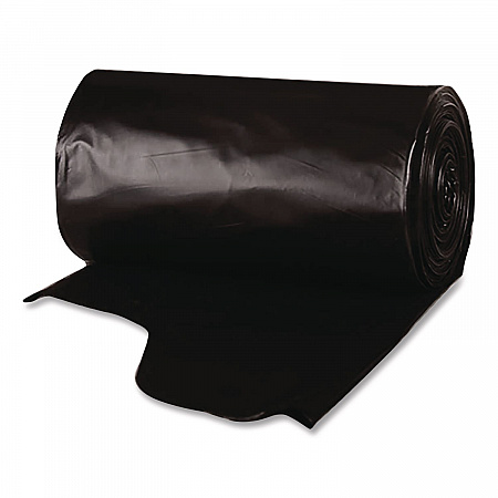 Heavy-Duty Low-Density Wing Tie Contractor Bags, 55 gal, 3 mil, 35.75