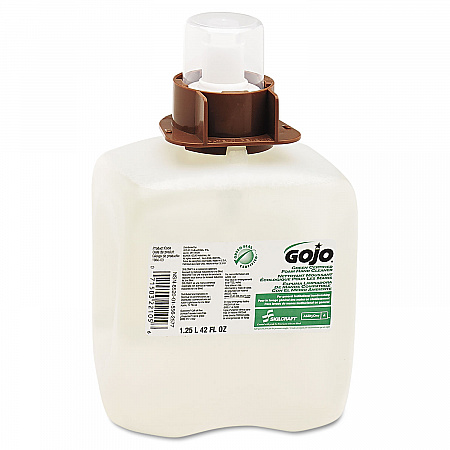8520015562577, SKILCRAFT GOJO Green Seal Foam Handwash Refill, Biodegradable, Unscented, 1,200 mL, 3/Box (5562577)