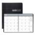 House of Doolittle 14-Month Recycled Ruled Monthly Planner, 11 x 8.5, Black Cover, 14-Month (July to Aug): 2021 to 2022 (26502)