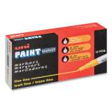 uni-Paint Permanent Marker, Fine Bullet Tip, White (63713)