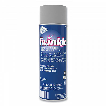 Stainless Steel Cleaner and Polish, 17 oz Aerosol Spray (991224EA)