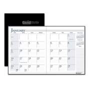 House of Doolittle Recycled Ruled 14-Month Planner with Stitched Leatherette Cover, 10 x 7, Black Cover, 14-Month (Dec to Jan): 2021 to 2023 (260602)