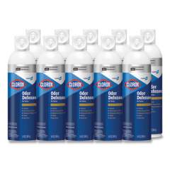 Clorox Commercial Solutions Odor Defense, Clean Air, 14 oz Aerosol Spray, 12/Carton (31711)