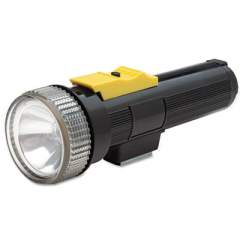 AbilityOne 6230007813671, Flashlight with Magnet, 2 D Batteries (Sold Separately), Black