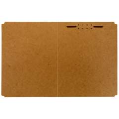 AbilityOne 7530009268978 SKILCRAFT Paperboard File Folders, Straight Tab, Letter Size, Kraft, 100/Box