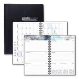 House of Doolittle Recycled Academic Weekly/Monthly Appointment Book/Planner, 8 x 5, Black, 2021-2022 (27502)