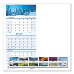 House of Doolittle Earthscapes Recycled 3-Month Vertical Wall Calendar, Scenic Landscapes Photography, 12.25 x 26, 14-Month (Dec-Jan): 2021-2023 (3638)
