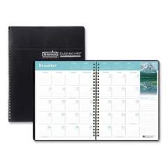 House of Doolittle Earthscapes Recycled Ruled Monthly Planner, Landscapes Color Photos, 11 x 8.5, Black Cover, 14-Month (Dec-Jan): 2021-2023 (26402)