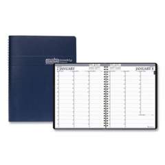 House of Doolittle Recycled Professional Weekly Planner, 15-Minute Appts, 11 x 8.5, Blue Wirebound Soft Cover, 12-Month (Jan to Dec): 2022 (27207)