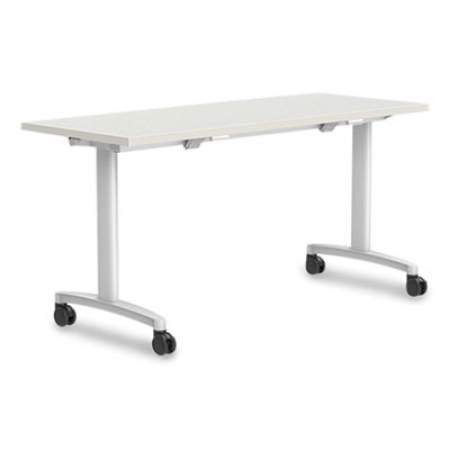 Union & Scale Workplace2.0 Nesting Training Table, Rectangular, 24 x 29.5 x 60, Silver Mesh (24393616)
