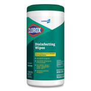 Clorox Disinfecting Wipes, 7 x 8, Fresh Scent, 75/Canister (15949EA)
