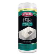 WEIMAN Granite and Stone Disinfectant Wipes, Spring Garden Scent, 7 x 8, 30/Canister, 6 Canisters/Carton (54A)